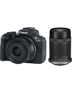 EOS R50 + RF-S 18-45mm f/4.5-6.3 IS STM + RF-S 55-210mm f/5-7.1 IS STM